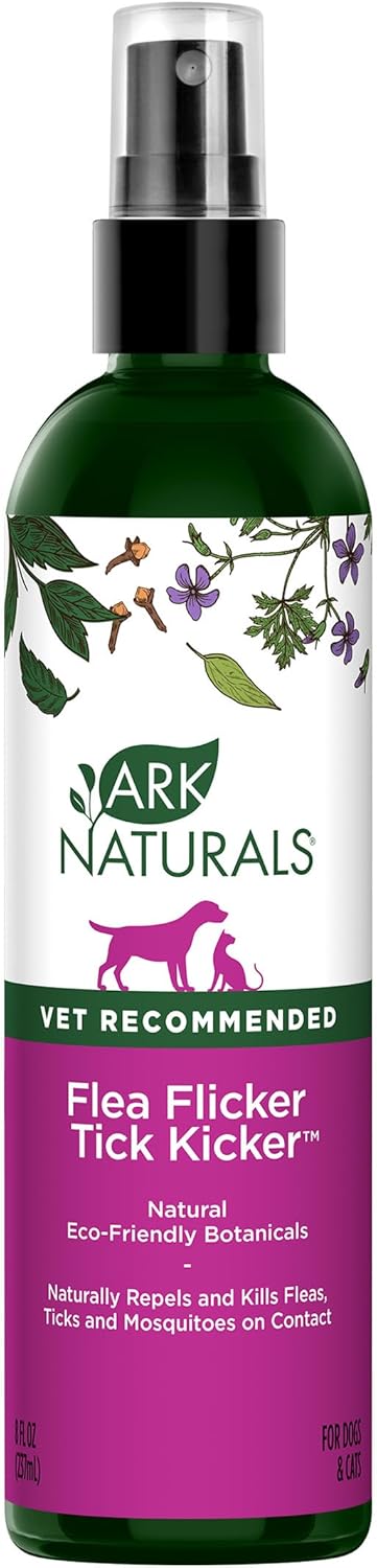 Ark Naturals Repelente de pulgas y garrapatas, botella de 8 oz 