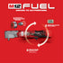 Llave de impacto en ángulo recto de 3/8" Milwaukee 2564-20 M12 FUEL™ (solo herramienta)