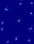Starry Night on a Deep Blue Midnight Sky Wall Mural Decal. #6198