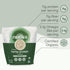 Proteína de cáñamo orgánica Nutiva con alto contenido de fibra, 3 libras