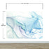 Abstract Ink Pattern Peel and Stick Wallpaper. Removable Wall Mural. (Blue, Green, Purple) #6212
