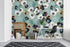 Mural de diseño del Jardín Botánico Flower Blossom. #6219