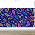 Bright Colorful Fern Arrangement Mural. #6223