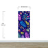 Bright Colorful Fern Arrangement Mural. #6223