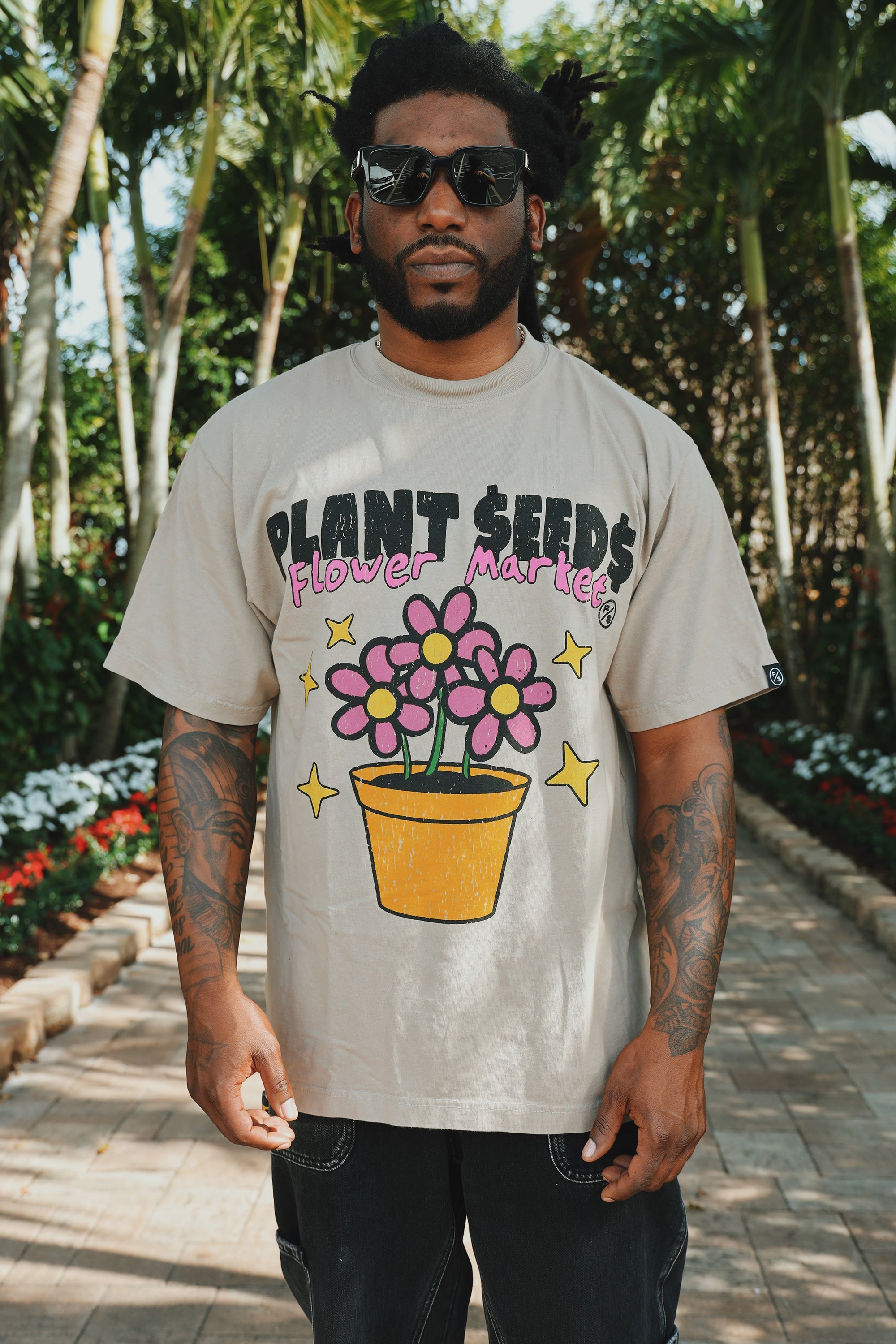 Flower Market T Shirt