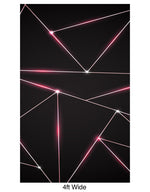 Luxury Polygonal Triangle Pattern Lines Shape. Peel and Stick Wall Mural. #6251