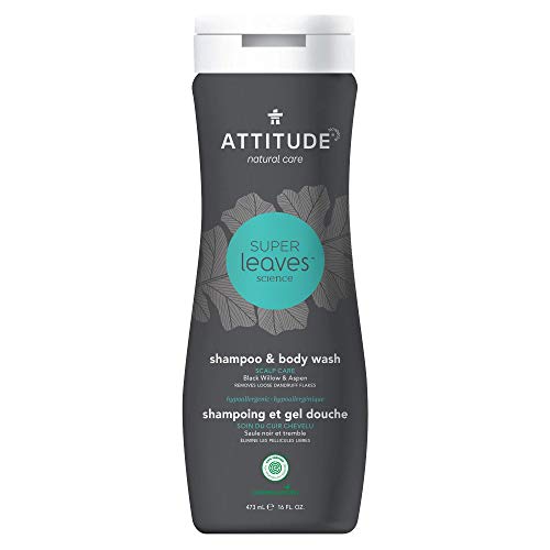 Champú Attitude, gel de ducha y cuidado del cuero cabelludo para nutrir el cabello y el cuero cabelludo (16 oz)