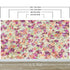 Peonies Flower Pattern Peel and Stick Wall Mural. Wedding Background. #6277