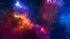 Mural de pared con diseño de galaxia espacial y nebulosa, papel tapiz autoadhesivo. #6295