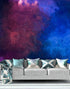 Mural de pared con diseño de galaxia espacial y nebulosa, papel tapiz autoadhesivo. #6295