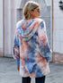 Drawstring Hooded Fleece Jacket
