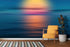 Mural de pared Puesta de sol sobre el horizonte del océano. Papel pintado autoadhesivo. N.º 6308