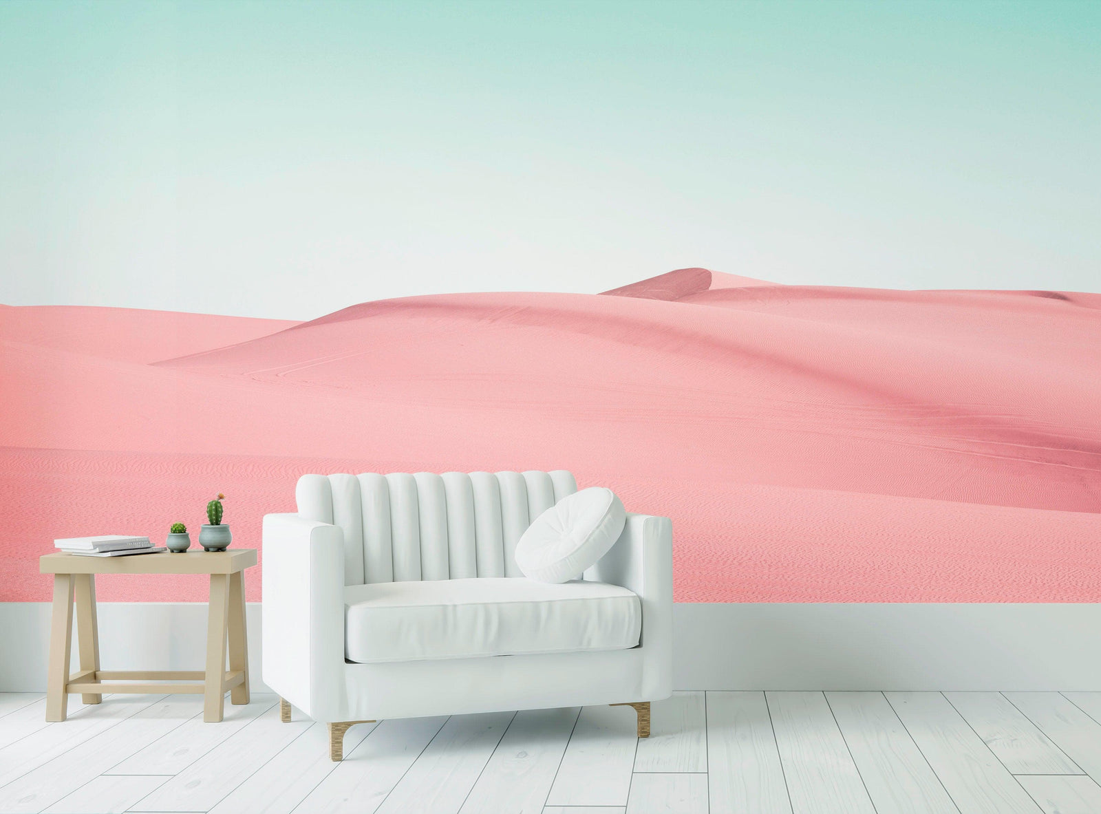 Mural de pared con paisaje de dunas de arena en el sur de California. Papel pintado autoadhesivo. N.º 6309