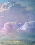 Mural de pared con vista al cielo nublado. Diseño abstracto con texturas grunge, rayadas y granuladas. Papel tapiz autoadhesivo. N.º 6326