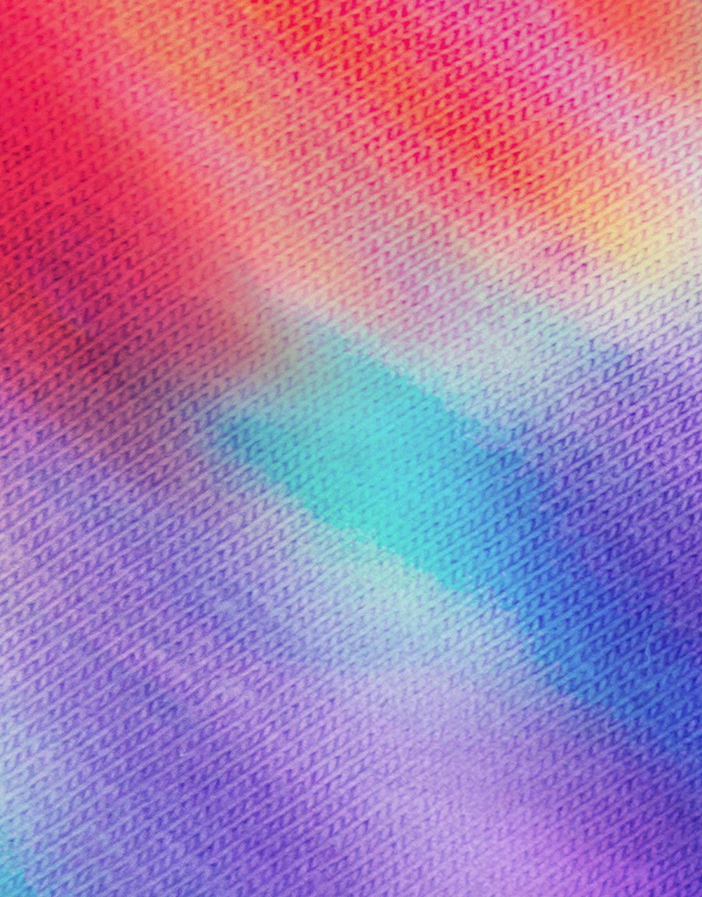 Colorful Tie-Dye Wall Mural Design. Peel and Sticker Wallpaper. #6327