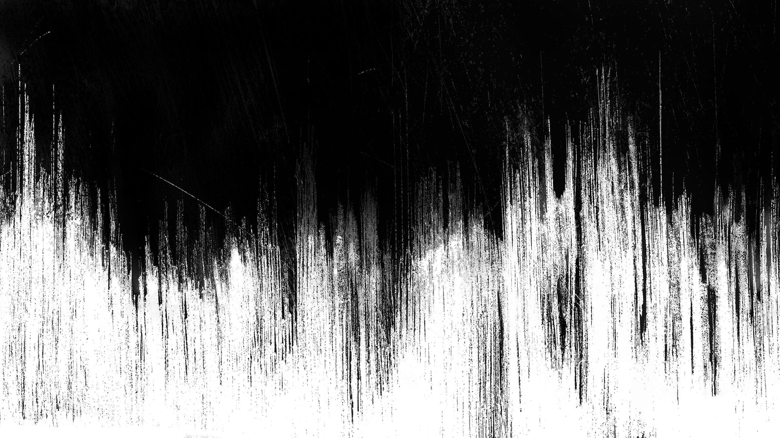Mural de pared con líneas grunge en blanco y negro / Papel tapiz autoadhesivo. #6336