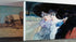 Cuadro antiguo, Tres mujeres de perfil, del artista Henry Somm. Mural de pared grande / Papel tapiz autoadhesivo. N.º 6338
