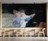 Cuadro antiguo, Tres mujeres de perfil, del artista Henry Somm. Mural de pared grande / Papel tapiz autoadhesivo. N.º 6338
