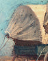 Mural de pared con temática de vaqueros del Oeste. Estudio de carros cubiertos de Samuel Colman. Obra de arte en pintura. Papel tapiz autoadhesivo. N.º 6339