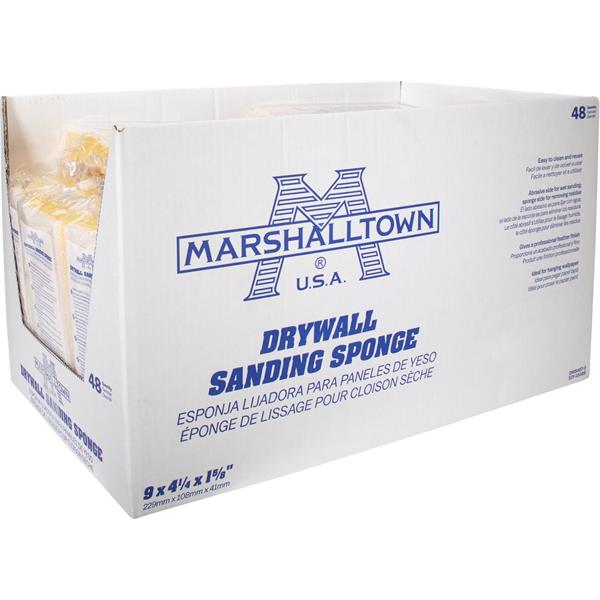 Marshalltown 16468 Drywall Sanding Sponge-Counter Display (48-Display)