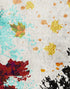 Mural de pared con árboles del bosque. Impresión abstracta en color. Papel tapiz autoadhesivo o mural de pared extraíble. N.º 6342
