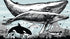 Mural de pared con ballena, delfín y orca. Diseño de dibujos de vida marina submarina. Mural de pared autoadhesivo. N.º 6354