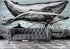 Mural de pared con ballena, delfín y orca. Diseño de dibujos de vida marina submarina. Mural de pared autoadhesivo. N.º 6354