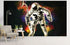 Mural de pared con astronauta flotando en el espacio. Foto de la NASA del astronauta Edward H. White II en el espacio. Papel tapiz autoadhesivo. #6359
