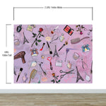 Fashionable Makeup Cosmetic Beauty Room Decor Wall Mural. #6362