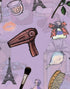 Fashionable Makeup Cosmetic Beauty Room Decor Wall Mural. #6362