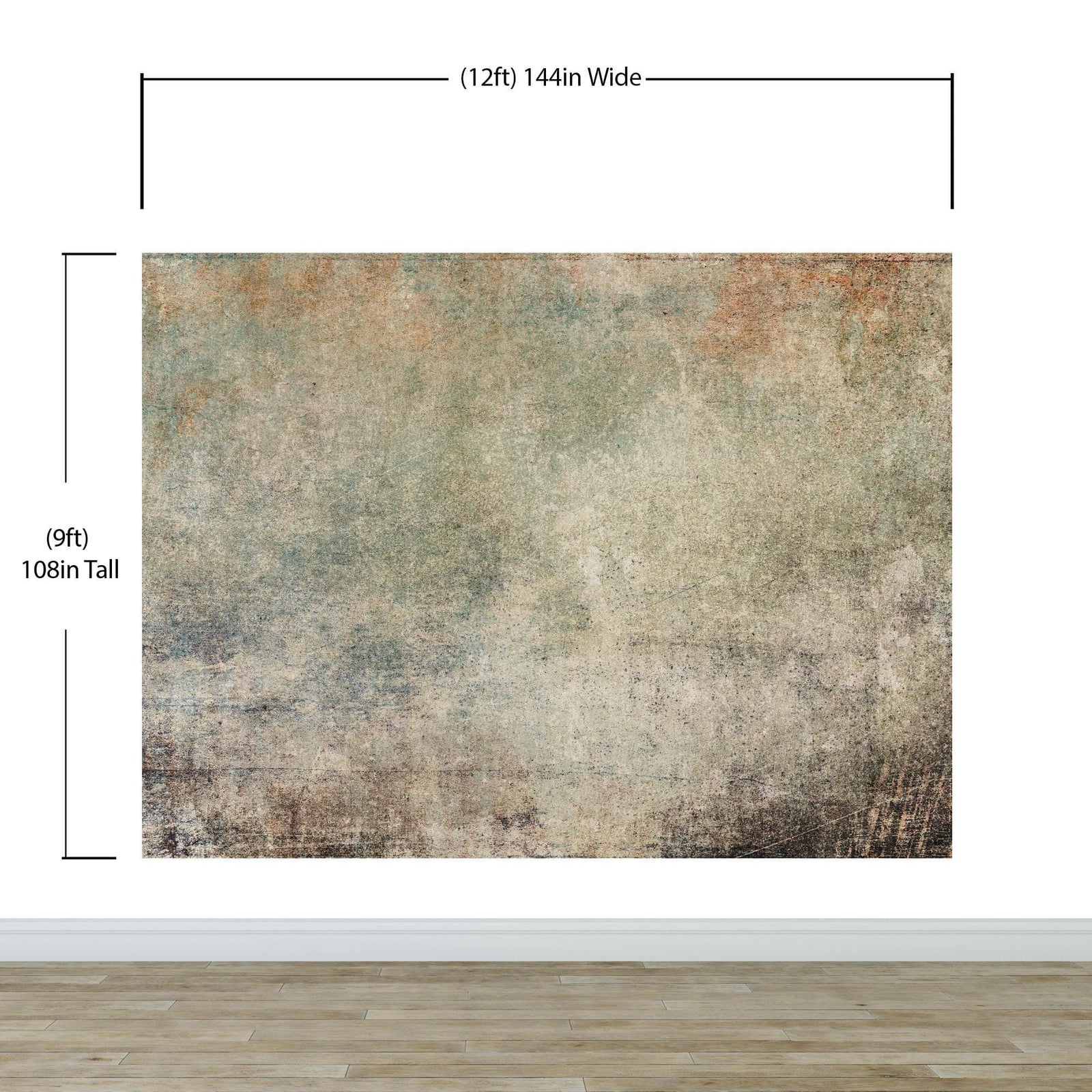 Papel tapiz rústico de hormigón para decoración de pared. Mural de pared autoadhesivo minimalista moderno con diseño despegable y pegable. N.º 6367
