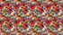 Mural de pared con flores de colores. Papel tapiz autoadhesivo con diseño floral tropical. N.º 6370