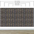 Mural de pared Glamour Gold Stripe. Papel tapiz autoadhesivo con puntos blancos y morados. N.º 6378