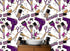 Mural de decoración de pared para salón de belleza y cosmética. Decoración de dormitorio de chica fashionista. Decoración de tocador de maquillaje. Papel tapiz autoadhesivo. #6381