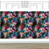 Mural de pared con estampado de follaje tropical colorido. Papel tapiz autoadhesivo. N.º 6382