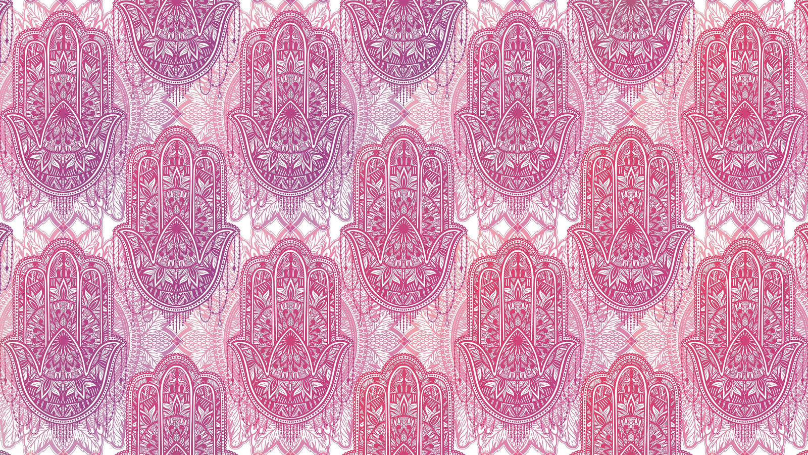 Papel tapiz de mandala floral de gran tamaño para pared. Mural de pared autoadhesivo con diseño de adornos en rosa y morado. N.º 6384