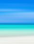Mural de pared de playa tropical. Vista abstracta y borrosa de la costa. Papel tapiz autoadhesivo. #6389