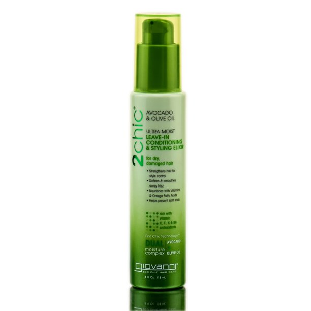 Giovanni 2Chic Elixir sin enjuague, paquete doble, 113 ml