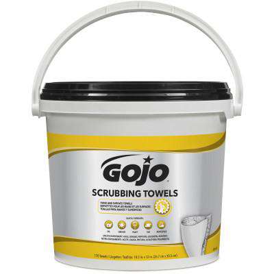 Toallas de fregado GOJO®, cubo de 170 unidades, paquete de 2 | 6398-02