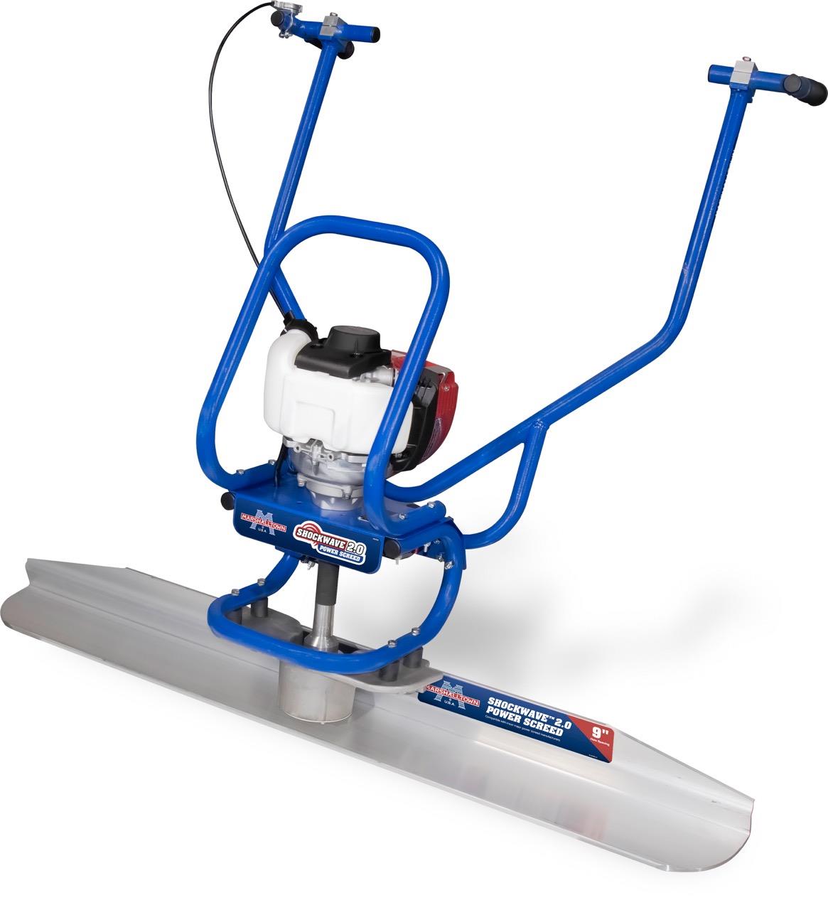 Marshalltown SW200H Concrete Power Screed - Shockwave 2.0