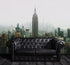 Mural de pared del Empire State Building de Nueva York. Papel tapiz autoadhesivo de los rascacielos de la ciudad de Nueva York. #6407