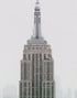 Mural de pared del Empire State Building de Nueva York. Papel tapiz autoadhesivo de los rascacielos de la ciudad de Nueva York. #6407