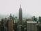 Mural de pared del Empire State Building de Nueva York. Papel tapiz autoadhesivo de los rascacielos de la ciudad de Nueva York. #6407