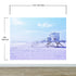 Mural de pared con torre de salvavidas en la playa de Pensacola. Papel tapiz autoadhesivo con temática de colores pastel. N.º 6415