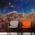 Acantilados cósmicos en la nebulosa Carina (imagen NIRCam) de la NASA, la ESA, la CSA y el STScI. Mural de pared espacial Galaxy Nebula | Papel tapiz autoadhesivo. N.° 6421