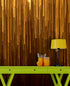 Mural de pared con rayas verticales de luz. Papel tapiz abstracto con líneas verticales brillantes. #6425