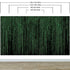Mural de pared con líneas de código en estilo Matrix de computadora. Decoración de ciencia ficción. #6430