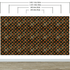 Mural de pared con silueta de ciervo y camuflaje. Decoración para el hogar con temática militar y cazadores. Papel tapiz autoadhesivo. N.º 6436