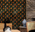 Mural de pared con silueta de ciervo y camuflaje. Decoración para el hogar con temática militar y cazadores. Papel tapiz autoadhesivo. N.º 6436