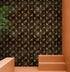 Mural de pared con silueta de ciervo y camuflaje. Decoración para el hogar con temática militar y cazadores. Papel tapiz autoadhesivo. N.º 6436